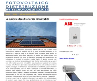 Tecno-Logistica.it(FOTOVOLTAICO DISTRIBUZIONE by) Screenshot