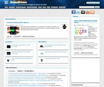 Tecnoaficiones.com.es(Las nuevas tecnologías al alcance de todos) Screenshot