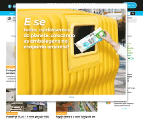 Tecnoalimentar.pt(Revista da Indústria Alimentar) Screenshot