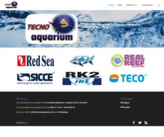 Tecnoaquarium.com(Especialistas en acuario marino) Screenshot