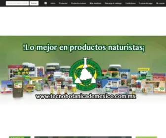 Tecnobotanicademexico.com.mx(Tecnobotánica) Screenshot