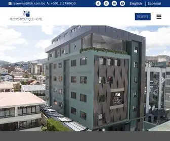 Tecnoboutiquehotel.com.bo(Tecno Boutique Hotel en La Paz) Screenshot