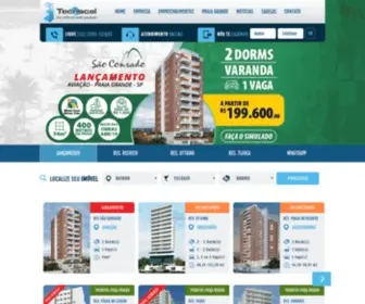 Tecnocalconstrutora.com.br(Tecnocal Construtora) Screenshot