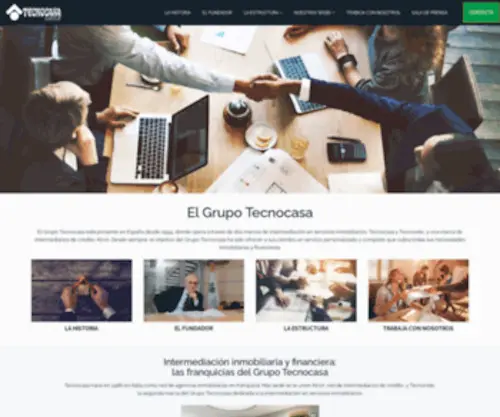 Tecnocasagroup.es(Tecnocasagroup) Screenshot