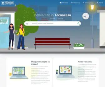 Tecnocasaimpresa.it(Annunci case e appartamenti in vendita su) Screenshot