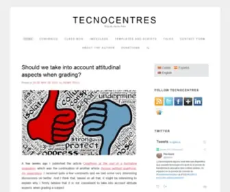 Tecnocentres.org(Blog de Jaume Feliu) Screenshot