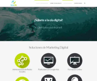 Tecnocible.com(Agencia de Marketing digital) Screenshot
