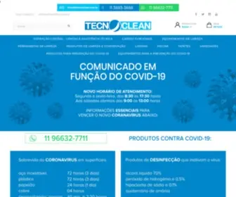 Tecnoclean.com.br(Tecno Clean) Screenshot