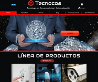 Tecnocoa.com(Sistemas de alarma) Screenshot