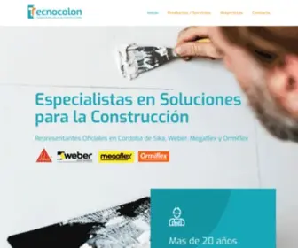 Tecnocolon.com(Tecnocolon Soluciones para la Construcción) Screenshot