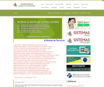 Tecnocontas.com.br(Informática e Contabilidade) Screenshot