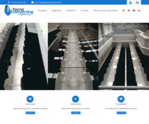 Tecnoconverting.fr(TecnoConverting Engineering) Screenshot