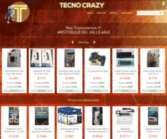 Tecnocrazy.com.ar(Tecno Crazy) Screenshot