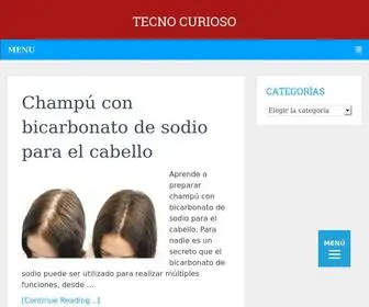 Tecnocurioso.club(Tecno Curioso) Screenshot
