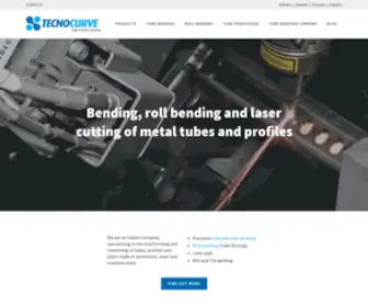Tecnocurve.com(Precision Tube and Pipe bending) Screenshot