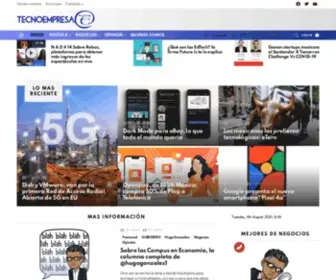 Tecnoempresa.mx(Tecnología y negocios) Screenshot