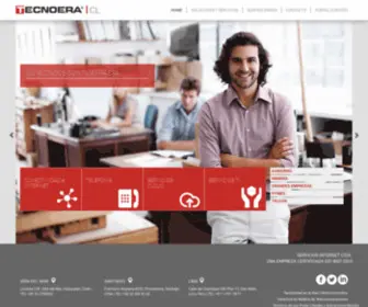 Tecnoera.cl(Datacenter, Soluciones y Telecomunicaciones) Screenshot
