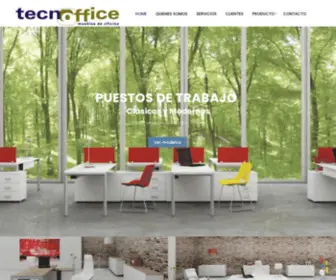 Tecnofficemuebles.com.ar(Tecnoffice Muebles de Oficina) Screenshot