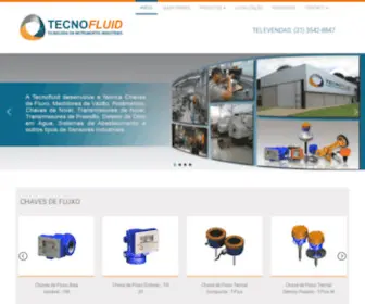 Tecnofluid.com.br(Tecnologia em Instrumentos Industriais) Screenshot