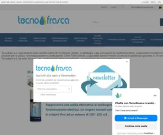Tecnofrasca.it(Vendita online di ricambi per caldaie) Screenshot