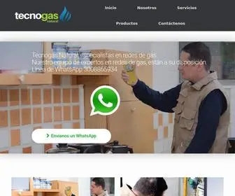 Tecnogasnatural.co(Mantenimiento) Screenshot