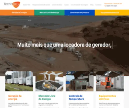 Tecnogerageradores.com.br(Tecnogera) Screenshot