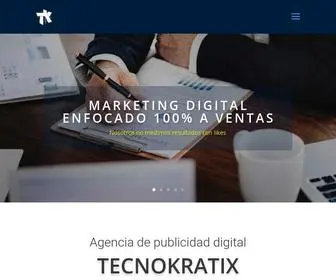 Tecnokratix.net(Agencia de publicidad digital y otros servicios) Screenshot