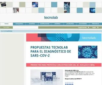 Tecnolab.com.ar(Bienvenido a Tecnolab) Screenshot