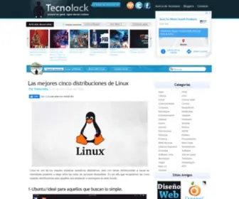 Tecnolack.com(Blog de Cultura Geek) Screenshot