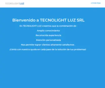 Tecnolightluz.com(Just another WordPress site) Screenshot