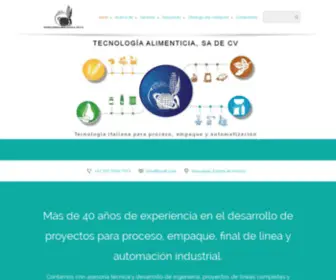 Tecnologia-Alimenticia.com(Tecnologia Alimenticia S.A) Screenshot