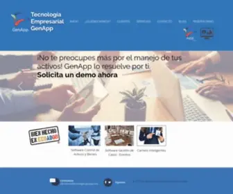 Tecnologia-Genapp.com(Control de Activos) Screenshot