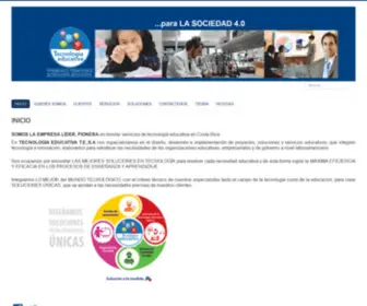 Tecnologiaeducativa.co.cr(INICIO) Screenshot