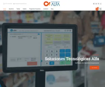 Tecnologiasalfa.com(SOFTWARE DE GESTION EMPRESARIAL) Screenshot