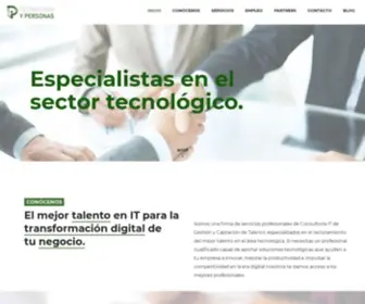 Tecnologiaypersonas.es(Tecnología y Personas) Screenshot