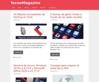 Tecnomagazine.net(Tecnología) Screenshot