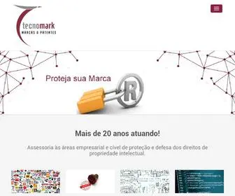 Tecnomark.com.br(Tecnomark Marcas e Patentes) Screenshot