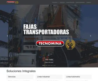 Tecnomina.pe(Fajas Transportadoras) Screenshot