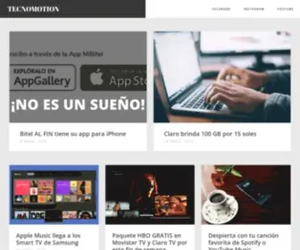 Tecnomotion.net(Mathew Sánchez) Screenshot