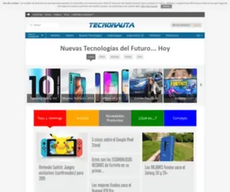 Tecnonauta.com(Nuevas tecnologías y mejores productos del mercado) Screenshot