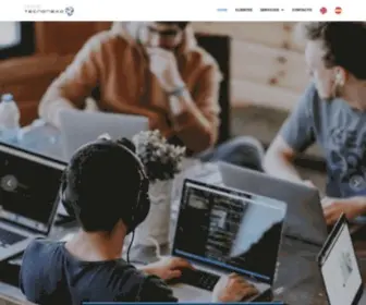 Tecnonexo.com(Expertos en diseño e implementación de E) Screenshot