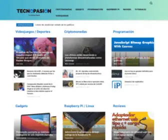 Tecnopasion.net(Tu portal de noticias sobre tecnología) Screenshot