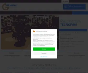 Tecnopavi.es(Pavimentos industriales) Screenshot