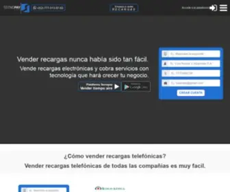 Tecnopay.com.mx(Vender recargas electrónicas nunca había sido tan fácil) Screenshot