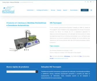 Tecnopon.com.br(Equipamentos e Instrumentos para Laboratórios) Screenshot
