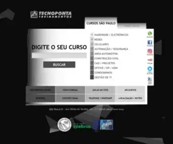Tecnoponta.com.br(Tecnoponta Treinamentos Tecnoponta Treinamentos) Screenshot