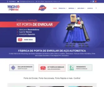 Tecnoportas.com.br(Tecnologia em Portas de Aço de Enrolar Automáticas) Screenshot