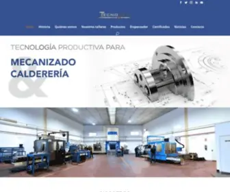 Tecnoprosl.com(Mecanizados) Screenshot
