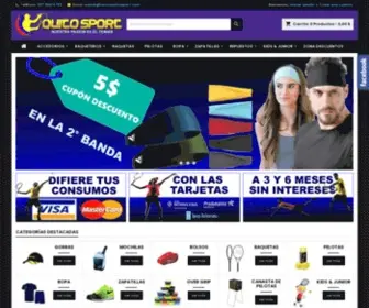 Tecnoquitosport.com(Somos la tienda de tenis numero 1 en Quito) Screenshot