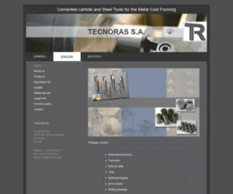 Tecnoras.com(Tecnoras S.A) Screenshot